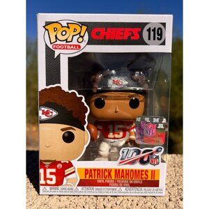 Funko Pop Football - Chiefs - Patrick Mahomes II (#119, NEW)